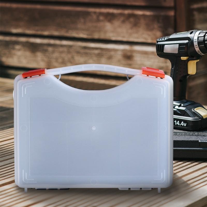 Small Parts Organisers Hardware Storage Box with Lid Hardware Organizers Screws Sorting Box for Dowels Screws and Nuts