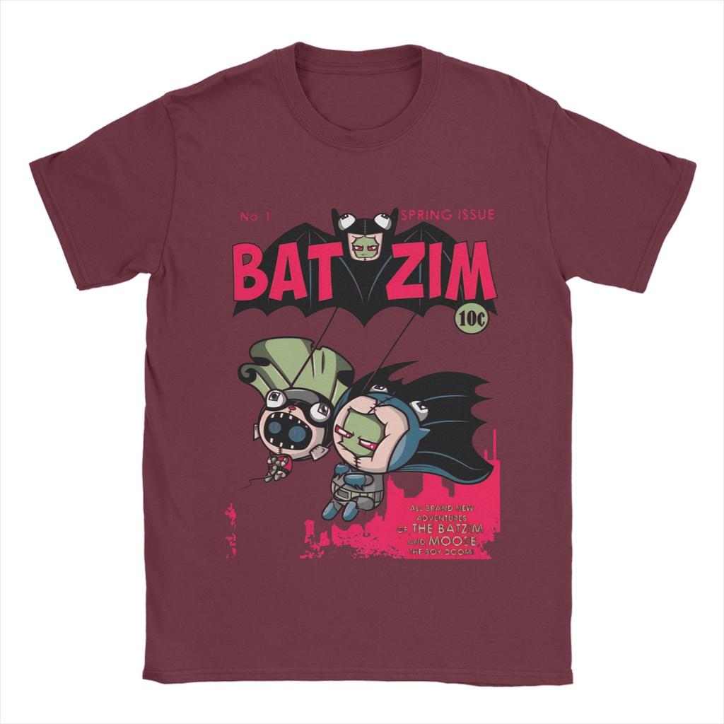 Streetwear T-Shirt Beach Invaders Zims Leisure T Shirts Pure Cotton Tee Shirt for Men Y2K Classic Custom DIY Short Sleeve Tees