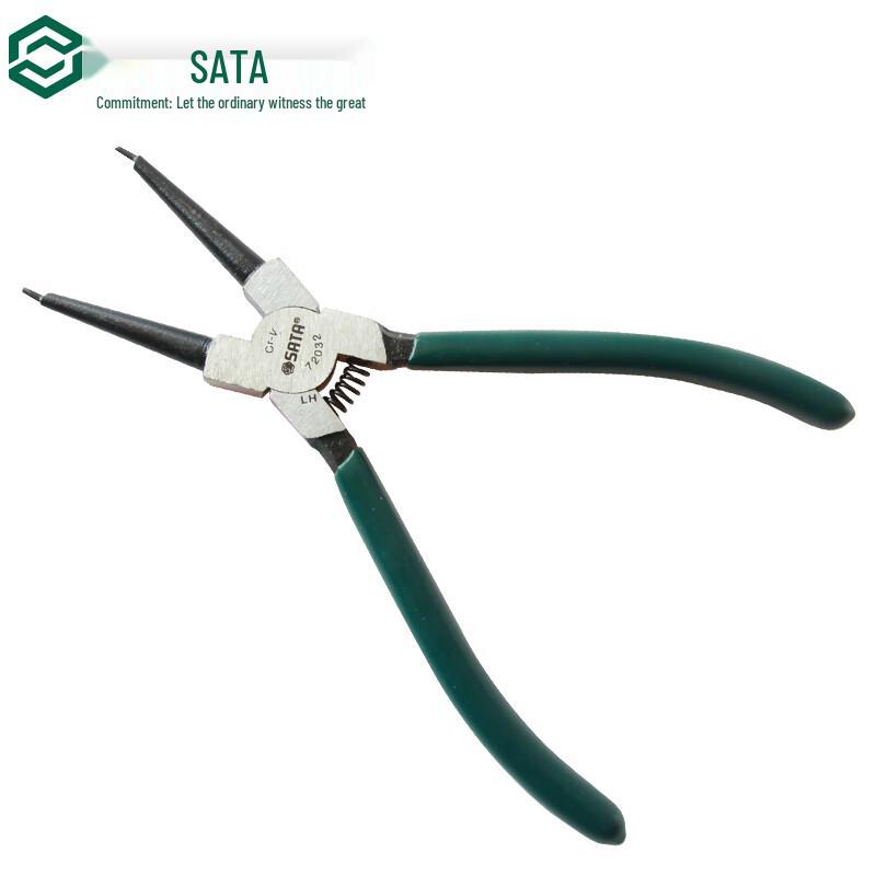 SATA German Style Straight Snap Ring Pliers