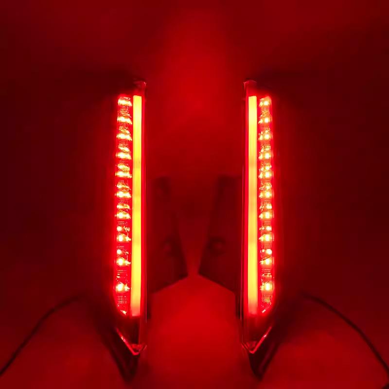 Qashqai 2014-2023 Heck Säulenleuchten LED Sequentielle Blinker & Brems Stoßstangenleuchten