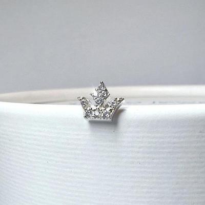 Silver 925 Ruby Crown Cubic Zirconia Piercing (S9329689)