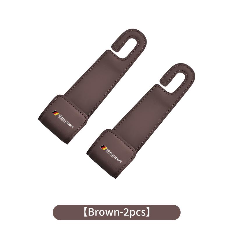 

2025 Hot Leather Hook Car Seat Headrest Hook Accessories For BMW Motorsport X1 X3 X5 E39 E46 E90 F20 E60 F30 E36 F10 E87 U11 G60