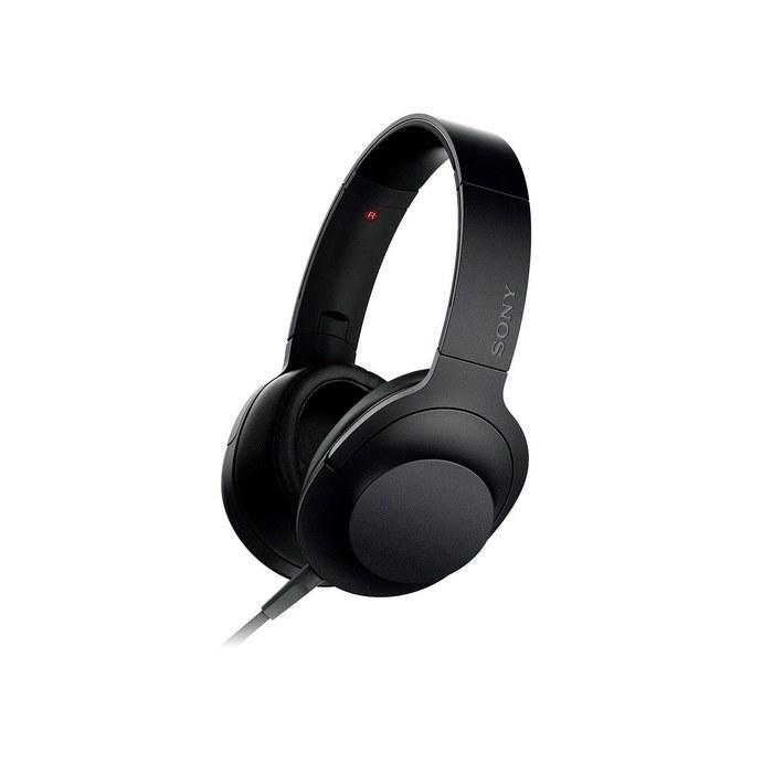 Sony Headphones h.ear on MDR-100A: Hi-Res, Closed-Back, Foldable, with Detachable Cable/Balanced Connection, Remote & Mic, Charcoal Black