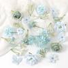 Artificial Flower DIY Kit for Wreaths, Hairpins, Corsages & Caps - Silk Crinoline Decor