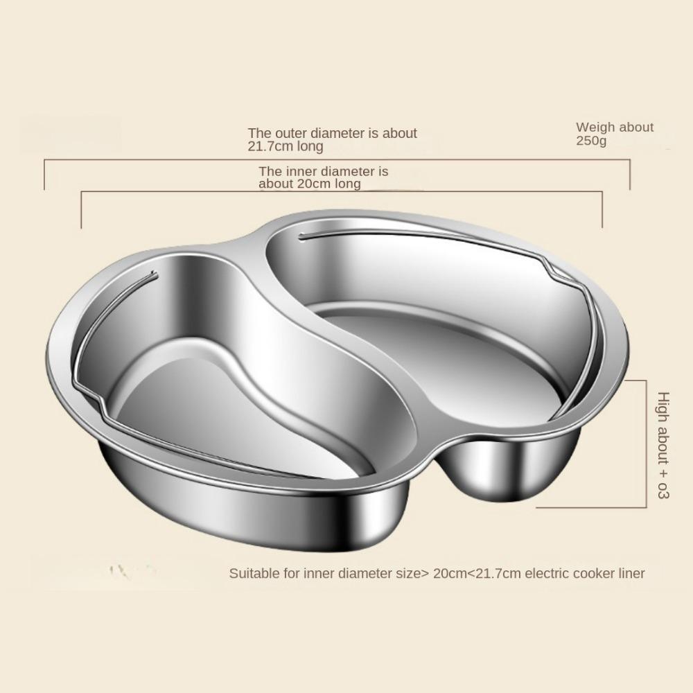 

Пароварка из нержавеющей стали, штабелируемая вставка для кастрюли, прочная пароварка для кухни 2 Grid
