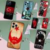 Türkei Türkische Flagge Hülle Für iPhone 17 Air 16 15 14 13 11 12 Pro Max Plus 12 13 Mini 16e 17 Pro Max Rückseite