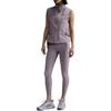 Nike Unifarbene Stehkragen-Weste mit Reißverschluss Damen Tops Helllila Mineral FV6399-226