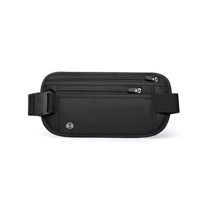 RFID Anti-Theft Waterproof Passport & Phone Waist Bag