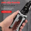 Electrical Wire Strippers Multifunctional Winding Wires Cable Crimper Wire Clippers Portable Professional Wire Crimping Tool