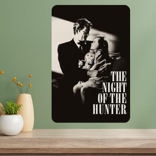 The Night of Hunter Classic Movie Metal Poster Sign 20x30cm(7.8x11.8inch)