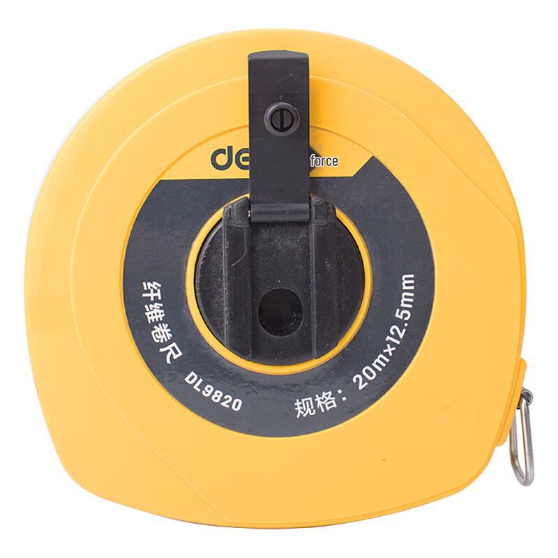 Deli 20m Fiber Tape Measure
