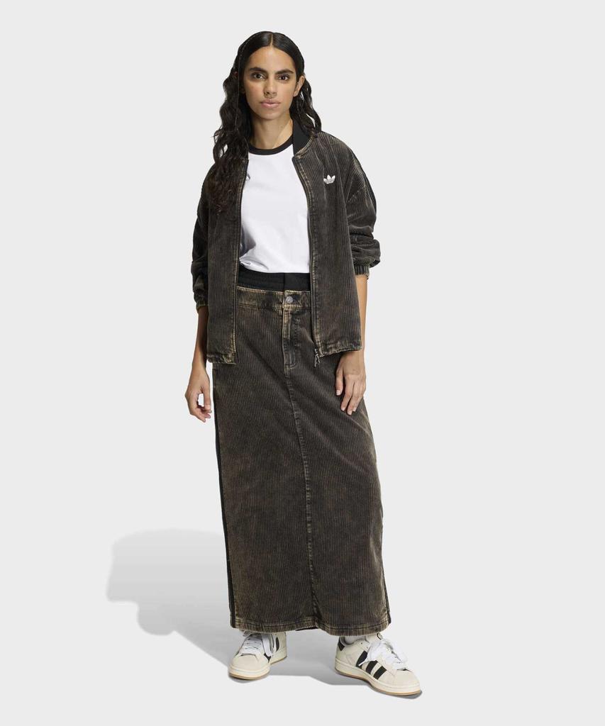 Adidas Corduroy Maxi Skirt - Black / Ke5032