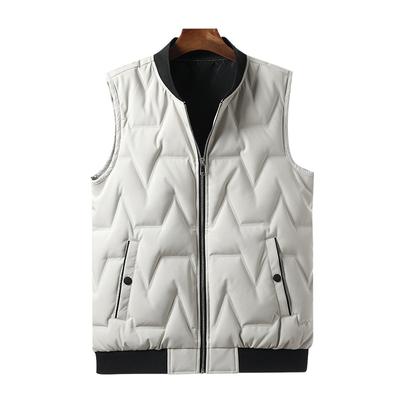 Men's Autumn And Winter Down Vest Warm,  Cold Proof And Waterproof Waistcoat Vest