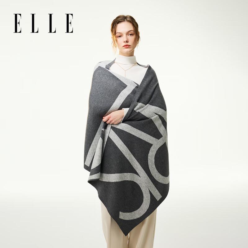 ELLE Women's Knit Shawl Scarf