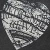 Streetwear Heart Pattern T-Shirt Cotton Washed Black Tshirt Unisex Tops Tees Summer Short Sleeves T Shirt
