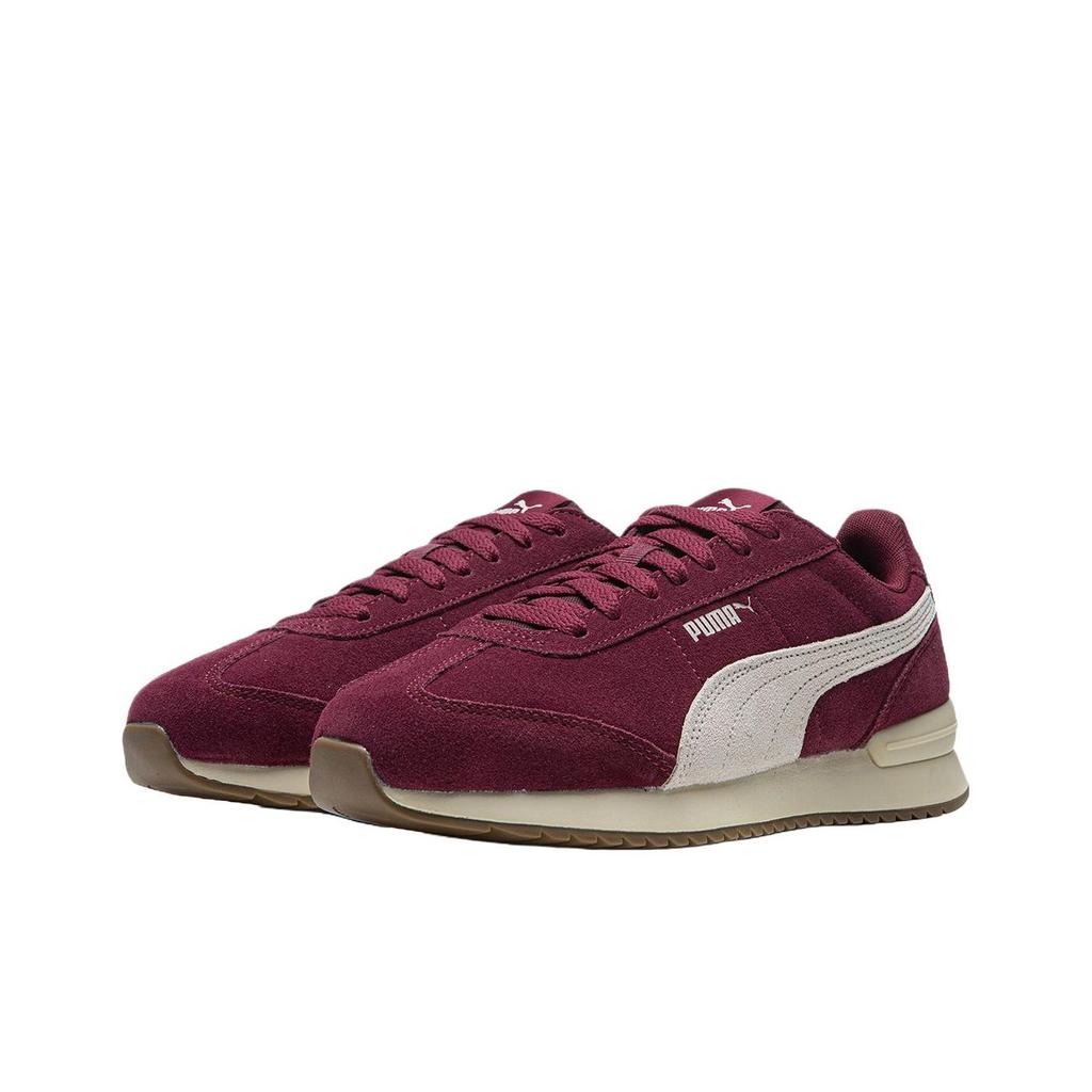 Puma R78 Wind Sd Fashion Retro Lifestyle Casual Shoes Unisex Shoes Red 402660-02
