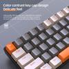 K68 Gaming Keyboard 2.4G 68 Keys Wireless Mechanical Keyboard for Desktop Laptop