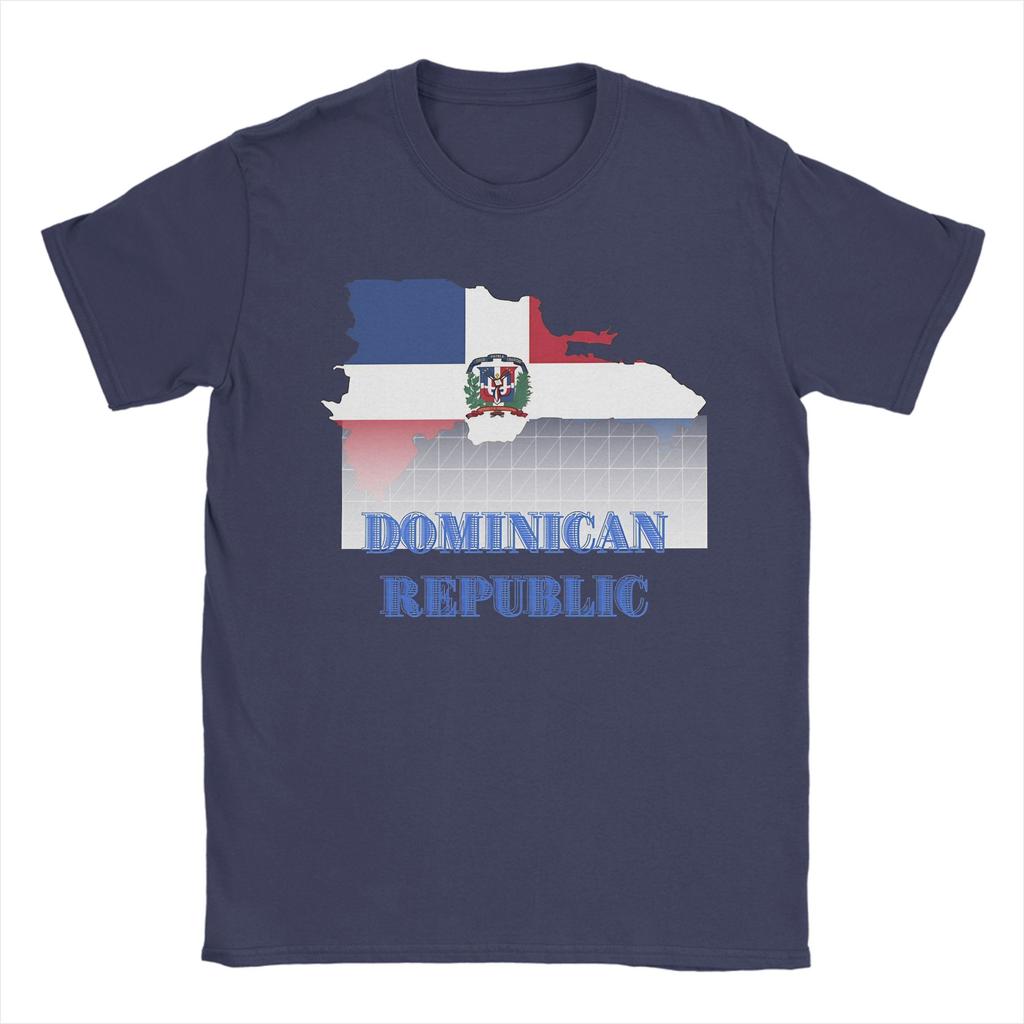 Vintage T Shirt Summer Dominican Republic Trending T Shirts Cotton Tee Shirt for Couple Y2K Funny Wholesale Short Sleeve Tees