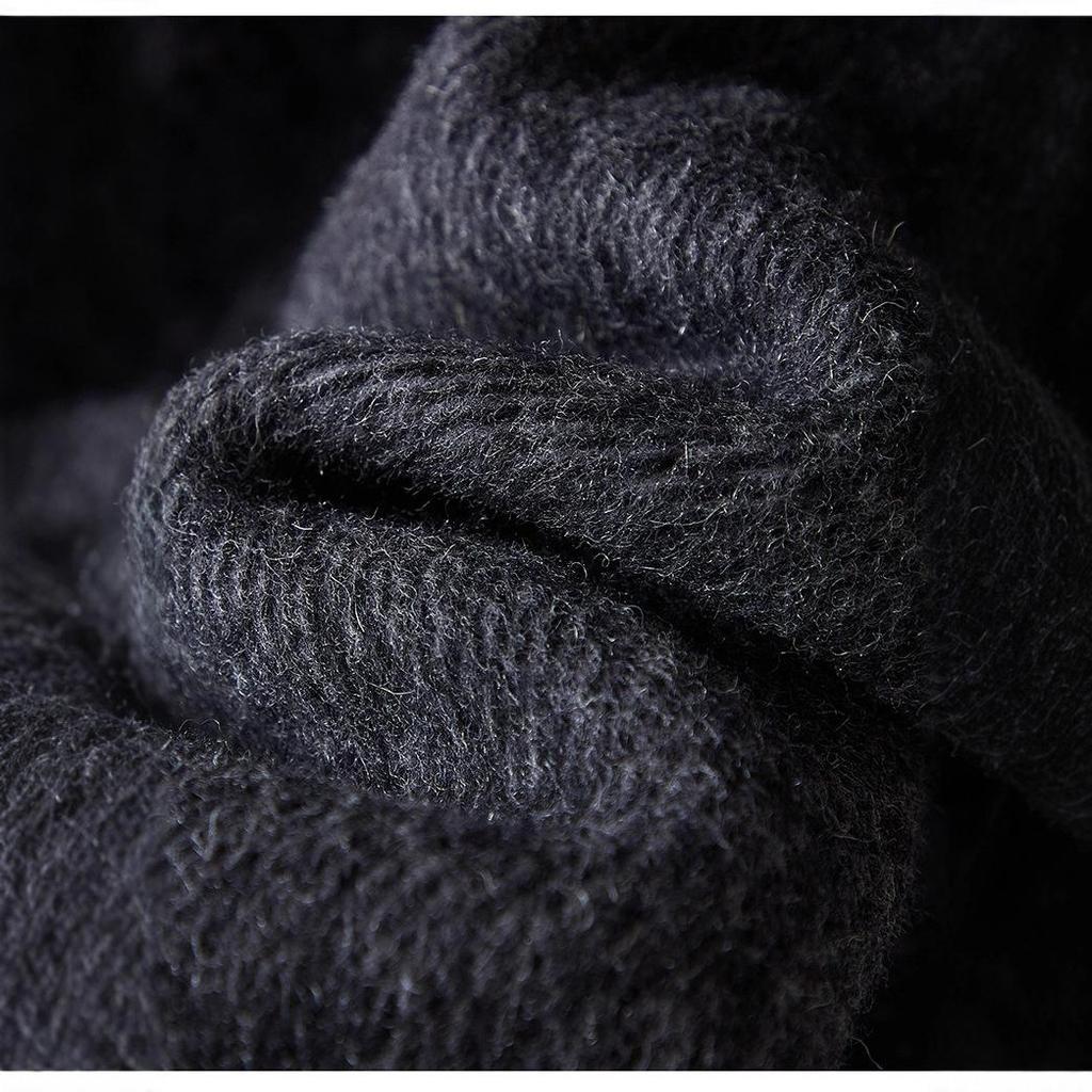 Damski dwustronny płaszcz wełniany z okrągłym dekoltem i zapięciem na żabki - design z francuskim temperamentem na jesień/zimę 2025