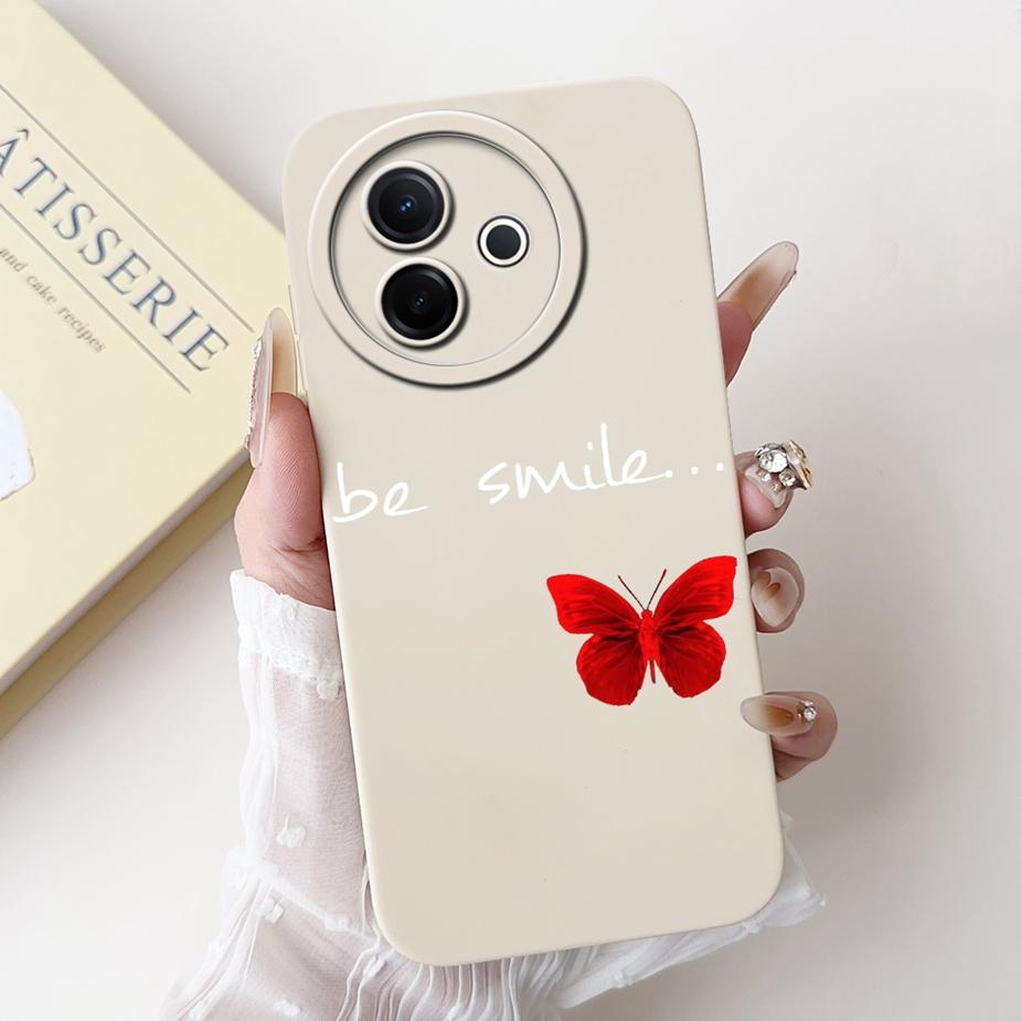 Für Vivo Y39 5G Hülle V2436 Niedliches Mode Cartoon Muster Abdeckung Stoßfest Weiche TPU Handyhüllen Für Vivo Y300i Y 39 VivoY39 Bumper