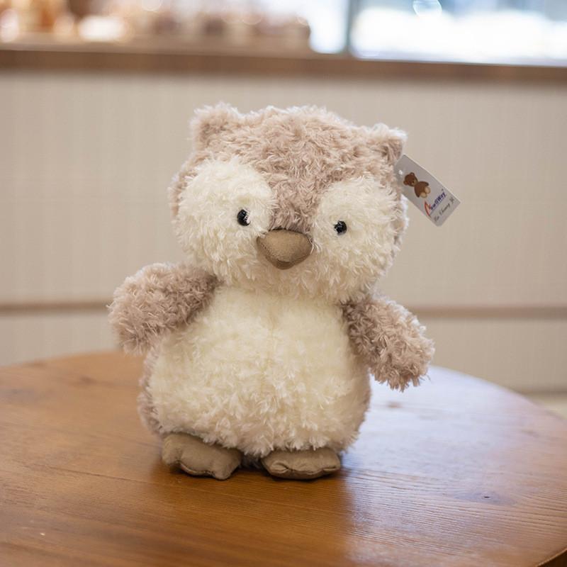 Cartoon Curly Lamb Chick Rabbit Owl Plush Toy Cute Girl Birthday Gift Holiday