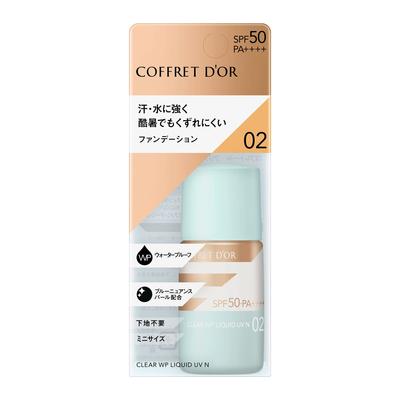 Coffret Clear WP Liquid UVn 02 Foundation Standard Hautfarbe d'Or SPF50 PA++++
