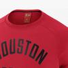 Nike Houston Rockets Alphabetic Print Crew Neck Sweatshirt Men Tops Red 860716-657