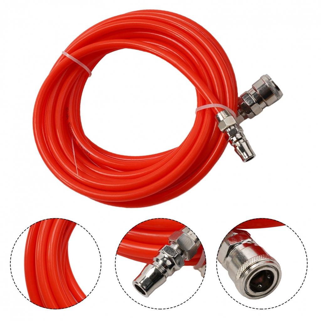 5 Meters Pneumatic Pipe C-type Quick Coupling Flexible PE Pipe Straight Tube