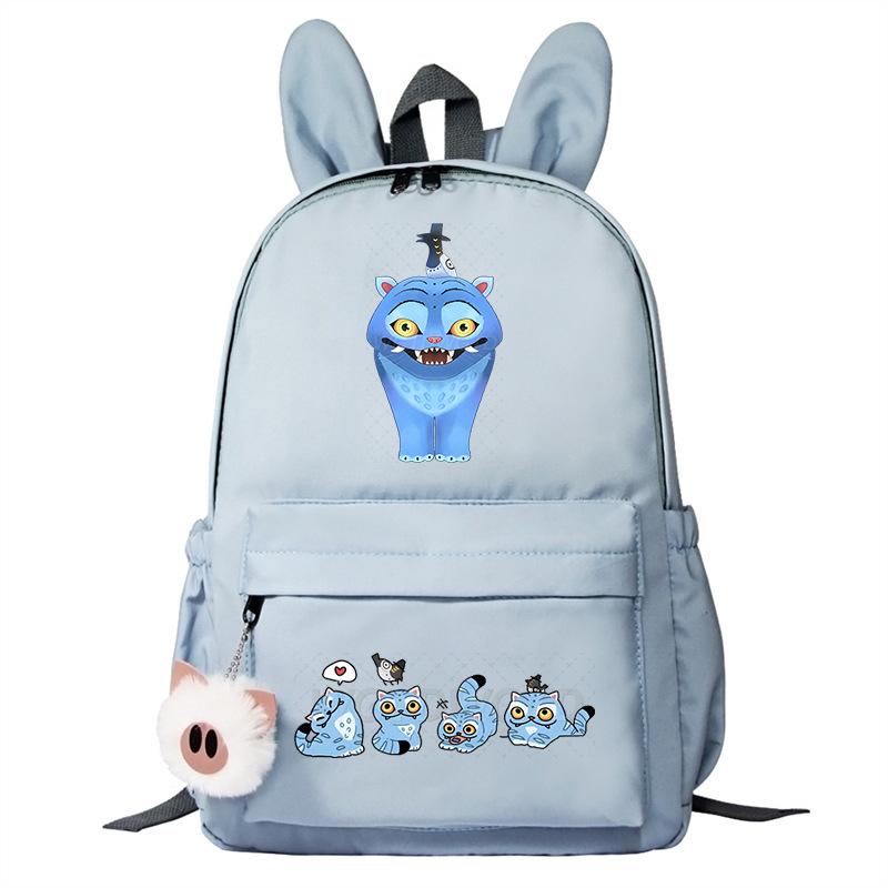 Middle School Student Schoolbag New Rabbit Ear Backpack