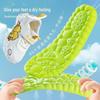 Super Soft PU Kids' Insoles: Shock-Absorbing, Sweat-Absorbent, Breathable, Non-Slip, for Boys and Girls