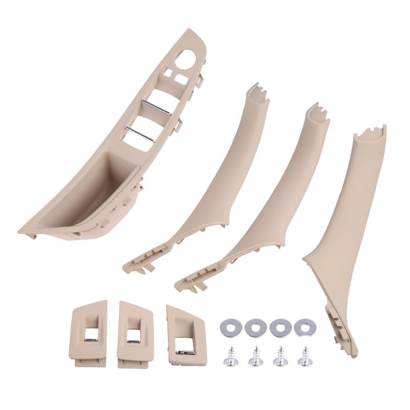 7pcs Car Interior Armrest Panel Door Handle for 5 Series F10 F18 51417225892