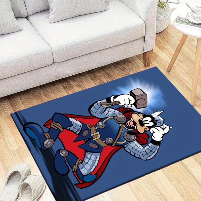 1pc Goofy Pattern Area Rug Soft Flannel Floor Mat for Living Room,Office,Bedroom and Carpet,Sofa Coffee Table Floor Mat 60cm by 90cm