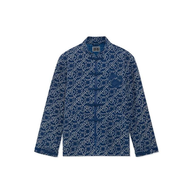 Li-Ning BADFIVE Sports Basketball Series Printing Loose Jacket Blue Men s AFDR883-1 L