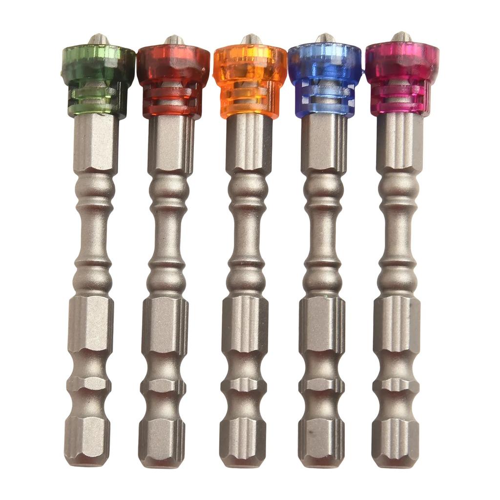 5pcs Drywall Bits Magnetic Screwdriver Bits Set 1/4 Inch Hex Shank For Electric Drill Power Tool Accessories
