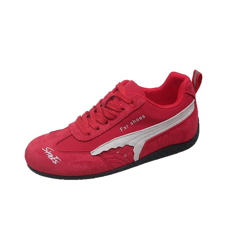 Retro Forrest Gump training shoes women's 2025 summer new color matching casual versatile sports shoes flat breathable board shoes