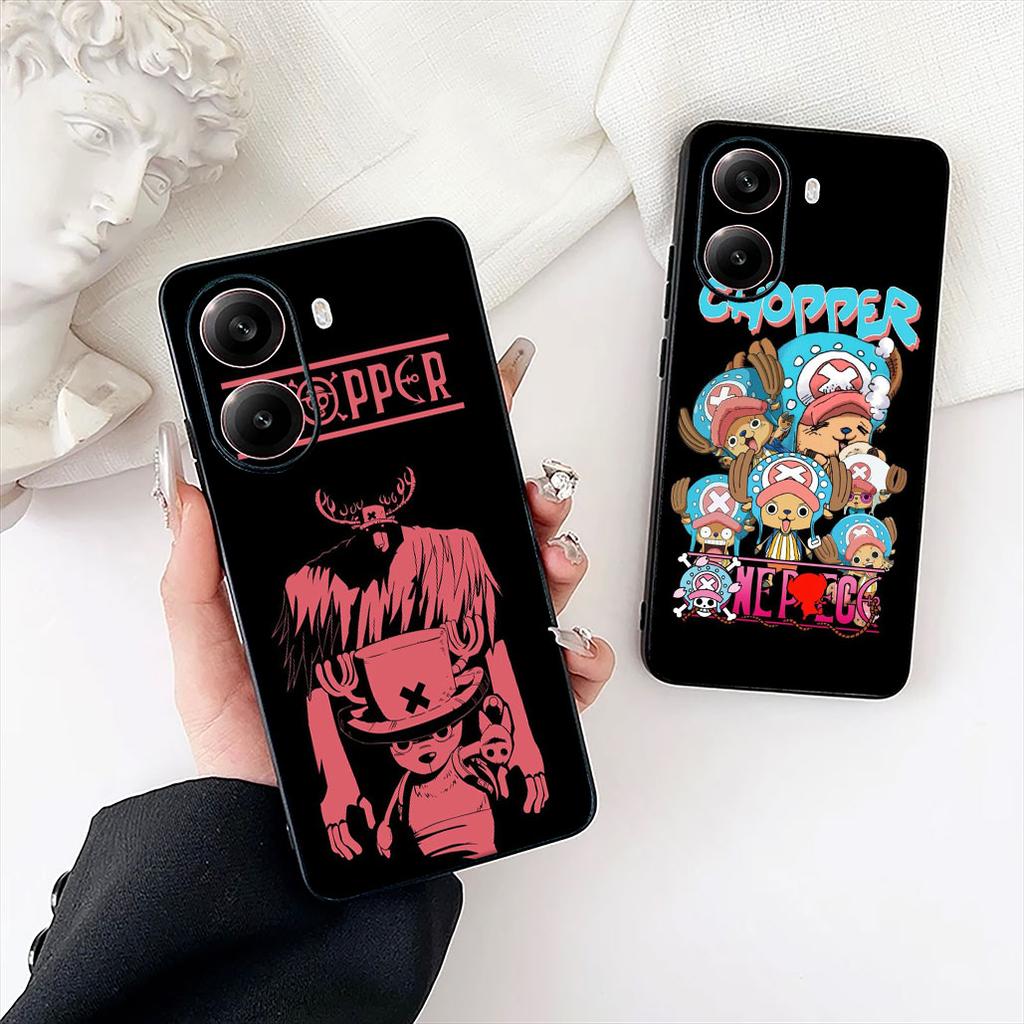 Tony One Luffy Pieces Tony Chopper Phone Cover for Apple iPhone 16 17 Air 14 15 Pro Max Plus 16+ 16E 14+ ProMax Protective Case