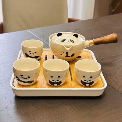 Panda Kung Fu Tea Set Portable Travel Express Cup Tea Making Cup God Tool: Xiaoyao Tea Pot