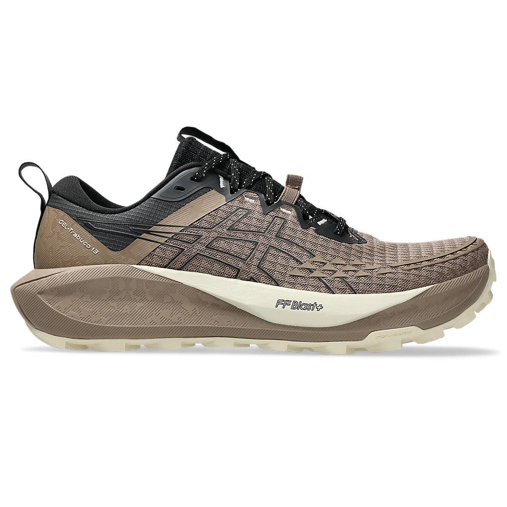 Asics Gel Trabuco 13 Taupe Grey Men Sneakers Brown Black 1011B973-020