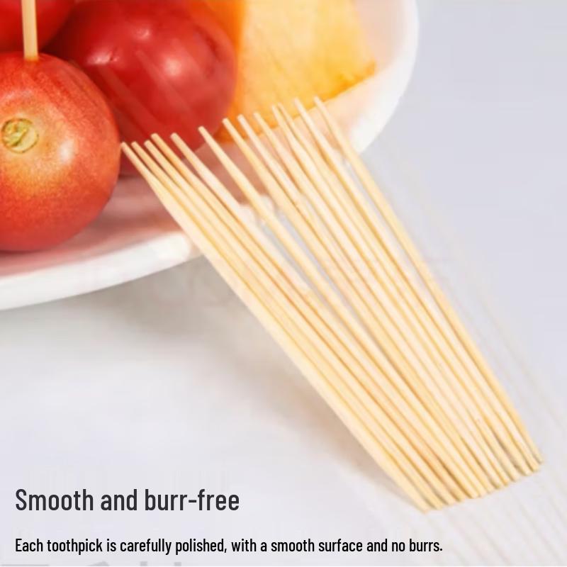 Natural Bamboo Double-Ended Toothpicks