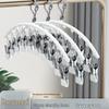 Rust-Proof Multi-Functional Drying Rack with Seamless Clip Clamps for Socks and Clothing Storage.
