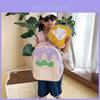 Large Capacity Lightweight Nylon Kindergarten Backpack For Kids With Breathable Design