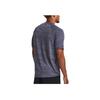 Under Armour Ua Tech™ 2.0 Tiger Logo Print Pullover Crew Neck Short Sleeve T-Shirt Men Tops Blue 1377843-410