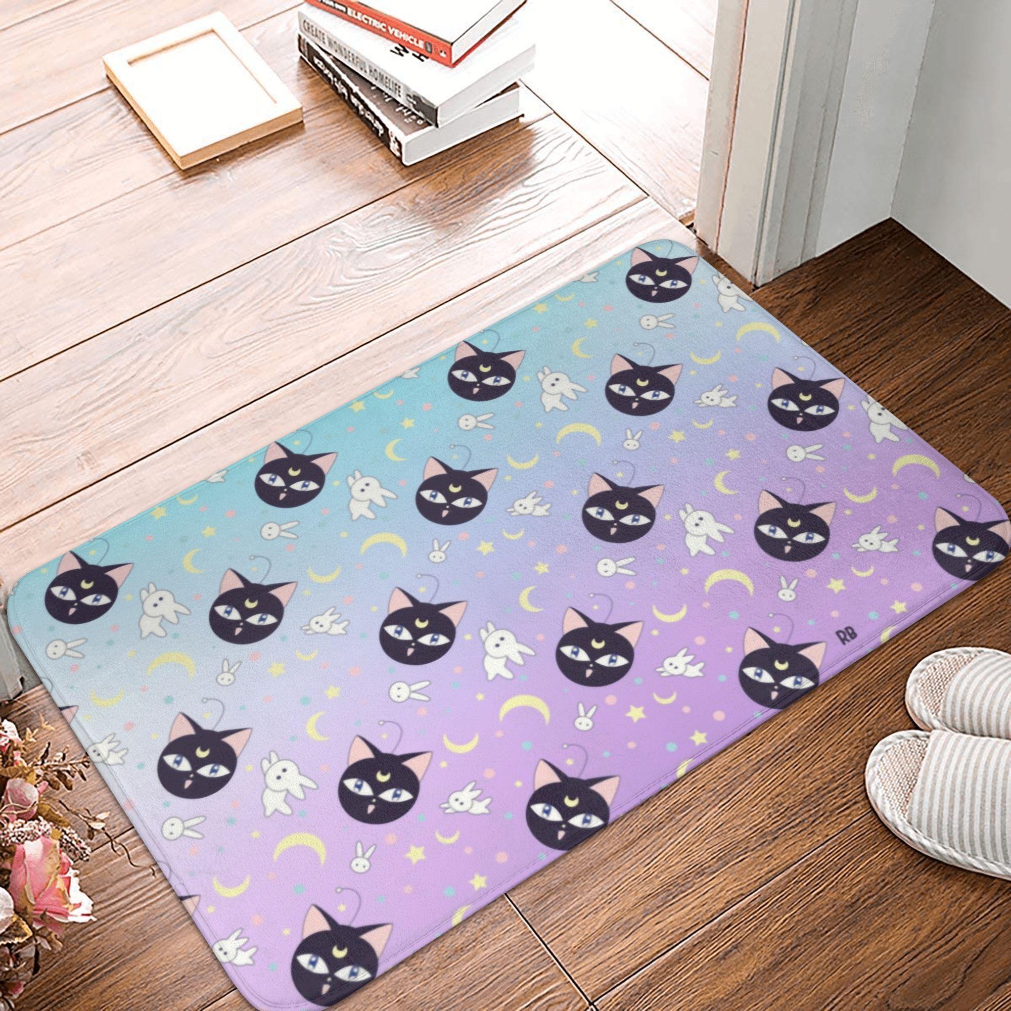 

Anime Sailors Moons Doormat Anti-Slip Entrance Bath Kitchen Floor Door Mat Garage Rug Carpet Footpad 40x60cm