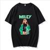Miley Cyrus T-shirt Short Sleeve Summer Tee-shirt Casual Singer Graphic Printing Tshirts Hip Hop Streetwear Women Men Tee