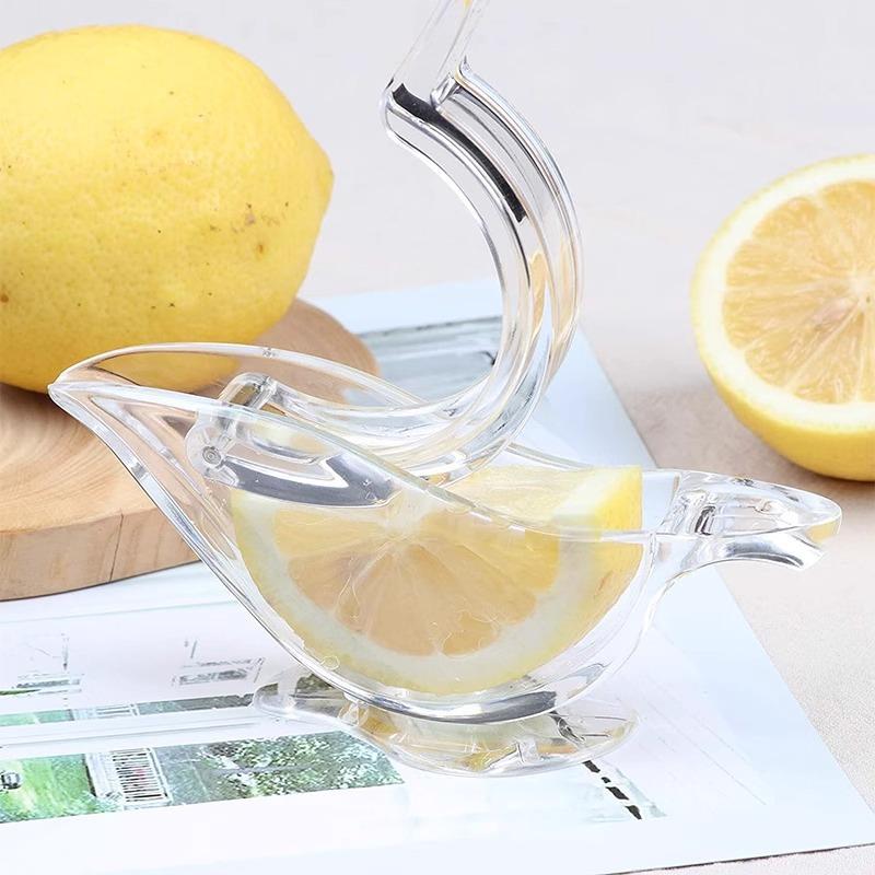 

Bird Shape Squeezer Stainless Steel Lemon Squeezer Manual Lemon Clip Processor Household Orange Citrus Juicers Fruit Pressing (as the picture,1pc)