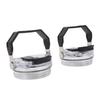 2pcs Replacement Flip Straw Lid with Handle Leakproof Flip Top Water Bottle Lid for 30oz Stainless Steel Cup