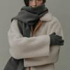 Blank03 Cashmere Blend Knit Muffler (6colors)