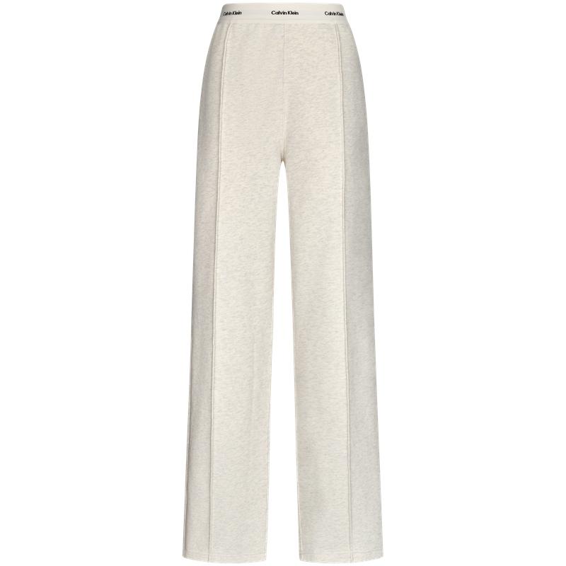 Calvin Klein Sporty Loose Fit Cotton Knit Wide Leg Pants Women bottoms 47G253G M