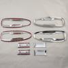 For Toyota Land Cruiser Prado FJ150 150 2010 2014 2015 2017 ABS Chrome Car Accessorie Door Handle Bowl Cover Trim Paste Style