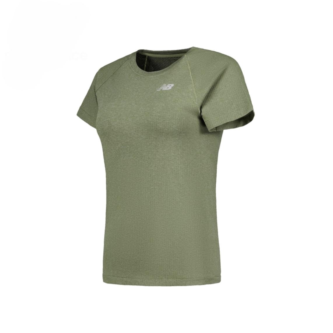 New Balance T Shirt Women s Green WT41123-LOO S